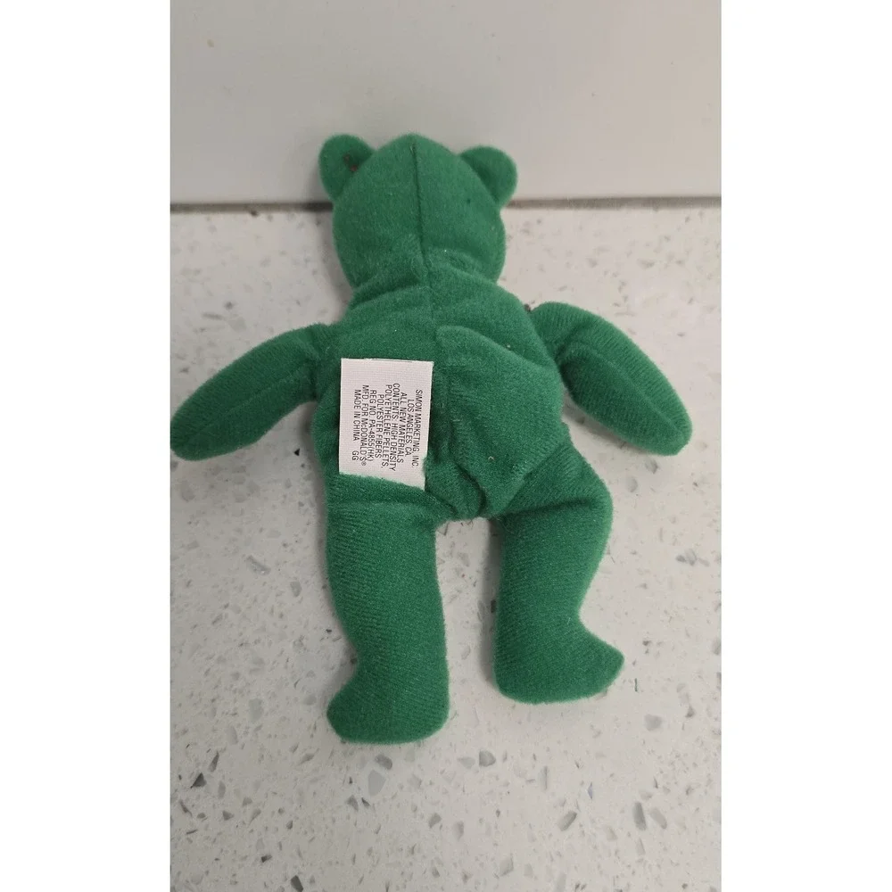 Ty Beanie Baby & Buddy Erin Irish St. Patrick's Day Bear‎ Plush Set